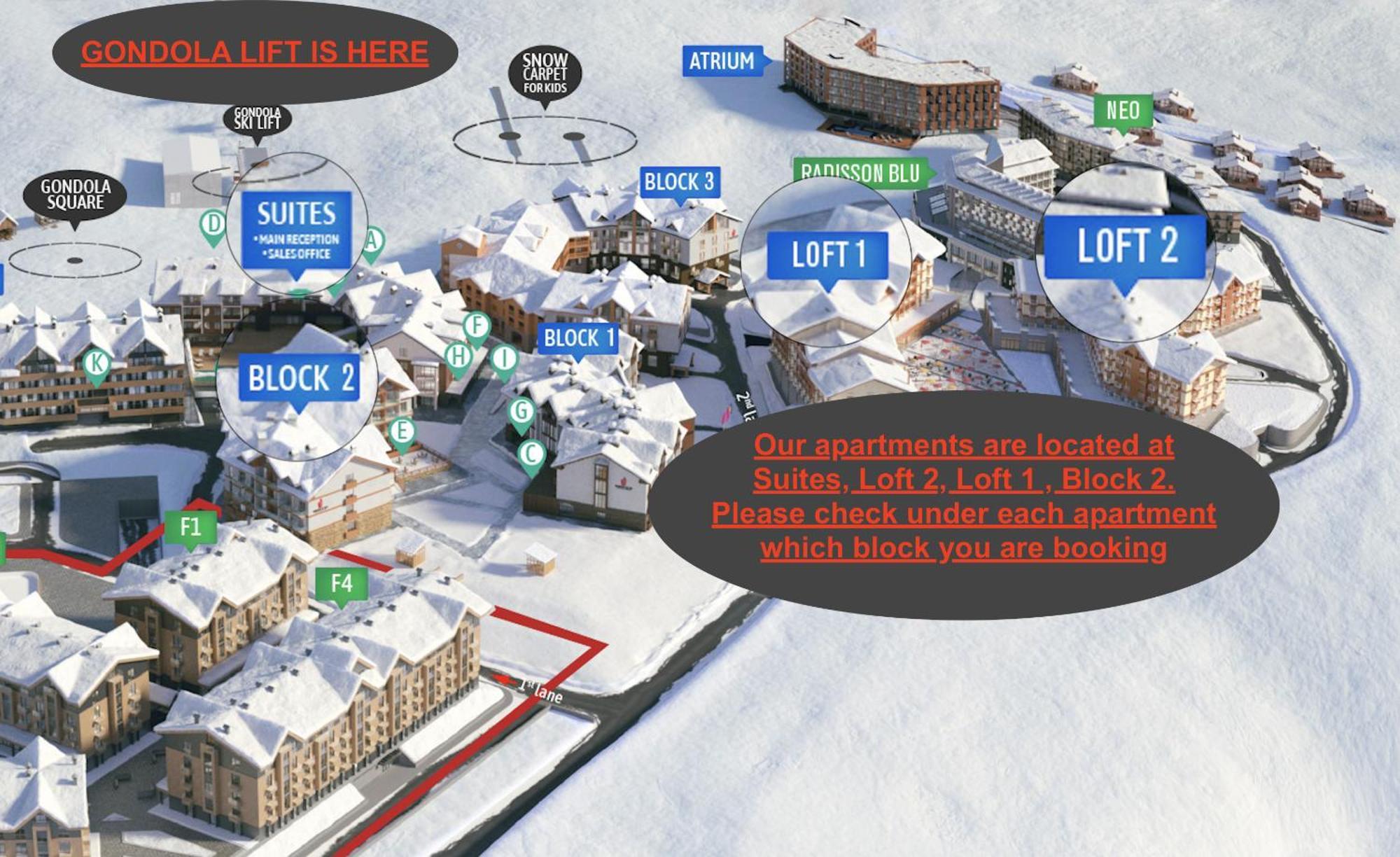 New Gudauri Voyage Apartments By Gondola Экстерьер фото